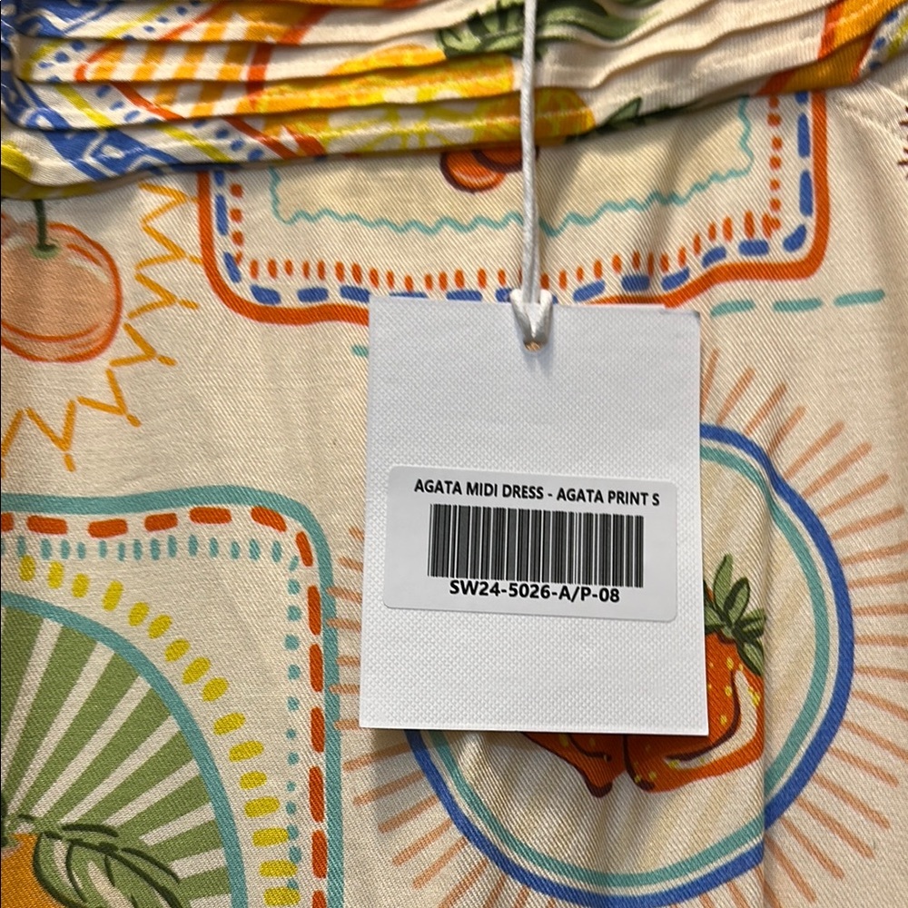 Colorful Patterned Maxi Dress - Picture 3 of 5